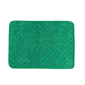 Tappeto igienico lavabile verde per cani, tappetino assorbente spesso riutilizzabile per cuccioli