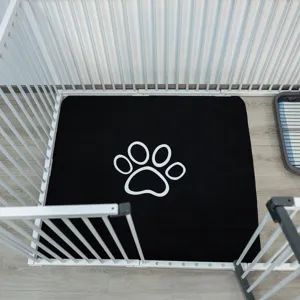 Washable Waterproof Pet Pee Pad Coral Fleece Dog Mat Absorbent Non Slip Pet Urine Mat For Cats And Dogs Daily Use