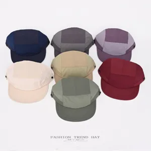 Cappellino 5 pannelli asciugatura rapida estate, berretto da sole all'aperto in mesh traspirante.