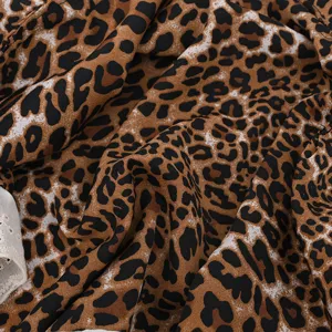 Vintage Leopardenmuster Kopftuch Hut Unisex Frühling Sommer Street Hip Hop Dreieck Schirm