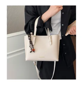 Bolso tote de gran capacidad estilo coreano bolso de mano bandolera minimalista
