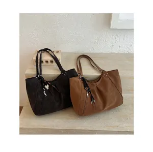 Women large capacity tote bag minimalist shoulder bag casual commuter handbag style