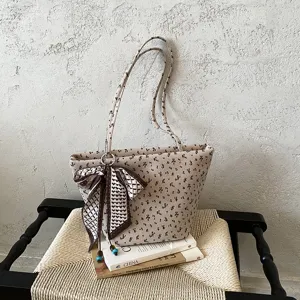 Vintage bloemenprint shopper grote capaciteit schouder handtas casual okseltas voor dames