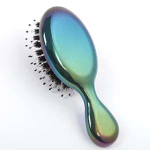 Brosse à cheveux électrolytique dégradée avec poils de massage à coussin d'air pour coiffer.