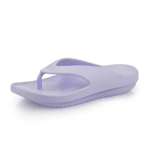 Bequeme dicke Sohle Zehentrenner Sandalen für Damen und Herren, rutschfeste Badeschuhe.
