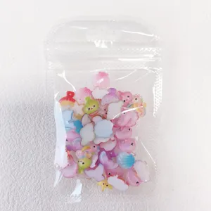 Resin marine animal charms cute flatbacks for DIY phone case nail art decoration pack