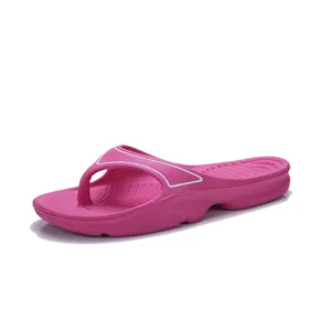 Rosa dicke EVA-Zehentrenner für Sommerstrand und Outdoor-Freizeitkleidung Hauptansicht.
