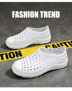 Lightweight EVA breathable sandals for women, soft sole beach shoes, comfortable casual clogs.