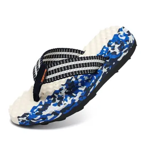 Herren Sommer Zehentrenner Outdoor Freizeit Strandschuhe weiche Sohle rutschfeste Hausschuhe Stil