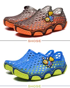Kinder hohle Strandschuhe Sommer atmungsaktive Outdoor Watschuhe süße Biene Dekoration