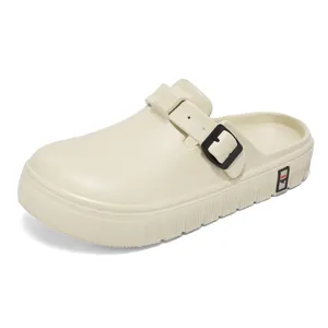 Men casual EVA clog shoes adjustable buckle outdoor beach slip on sandals footwear