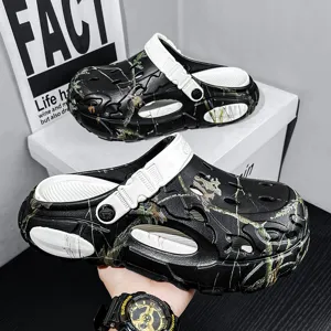 Men's Camouflage Clogs Thick Sole Outdoor Beach Shoes Casual Comfortable Water Sandals