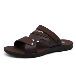 Herren Outdoor Freizeit Strandsandalen, atmungsaktive offene Zehen weiche Sommerschuhe.