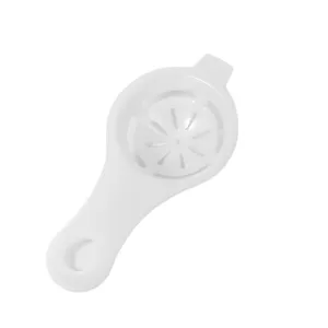 Separatore di albume in bianco di plastica utensile da cucina filtro pratico per tuorlo