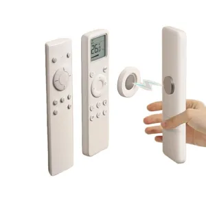Supporto magnetico per telecomando a parete senza fori climatizzatore TV stoccaggio