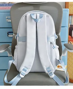 Zaino rétro in stile giapponese casual di grande capacità per donne e scuola