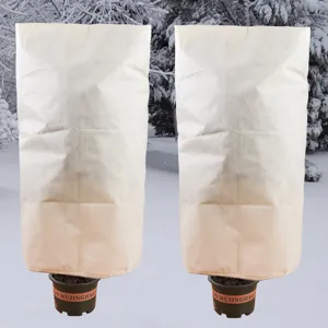 Winter plant frost protection cover breathable non-woven fabric plant cover cold weather