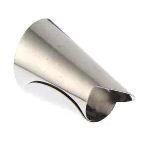 Pelador de castañas de acero inoxidable protector de dedos herramienta de cocina nuez