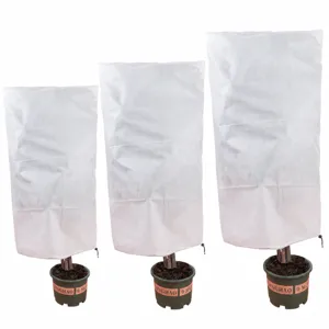 Plant frost protection cover winter warm tree shrub frost proof bag breathable garden plant cover