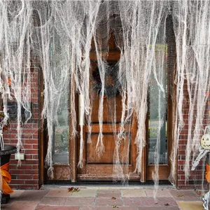 Halloween Creepy Cloth Spooky Cheesecloth Fabric Scary Gory Drape For Haunted House Bar Party Decoration Prop
