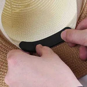 Schaumstoff Hutgrösse Reduzierer Aufkleber Detail für einfache Strohhut Montage.