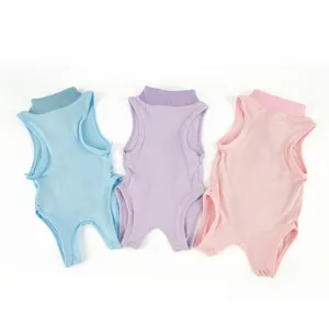 Cat recovery suit post-surgery anti-licking breathable pet clothes for kittens and cats soft