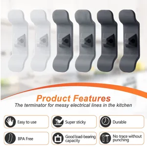 Organisateur de cable pour appareil de cuisine en silicone support enrouleur fil.