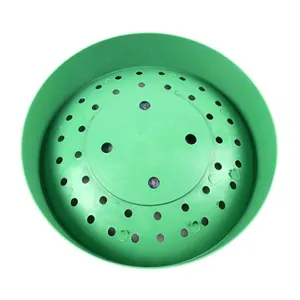 Plastic pigeon egg nest detail showing ventilation holes for safe hatching and breeding.