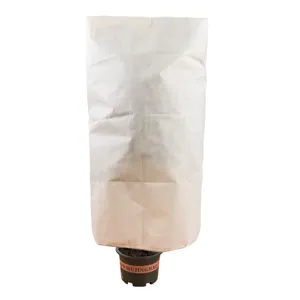 Winter Plant Frost Protection Cover Non Woven Fabric Warm Plant Protector With Drawstring For Garden Yard