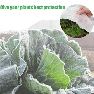 Non-woven plant frost protection cover winter warm vegetable cloth breathable garden cover