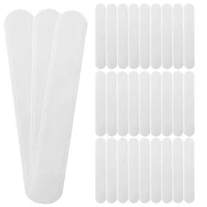 Disposable Hat Sweat Pads Collar Anti-Sweat Patches Non-Woven Breathable Hat Brim Stain Protector Hat Inner Liner Sweat Guards For Daily Wear