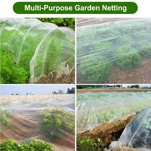Malla jardin proteccion insectos red para plantas verduras cultivo red fina agricola