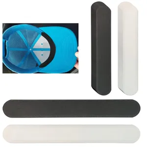 Disposable hat sweat pads anti-dirt collar liners sweat absorption pads for caps black and white
