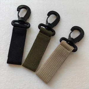 Outdoor Sport Rucksack Gurtband Drehbarer Haken Camping Bergsteigen Molle Riemen Hänge Schnalle Werkzeug Clip