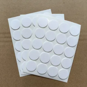 Adesivi per Nastro Biadesivo in Schiuma per Stoppino di Candela Cuscinetti Rotondi per la Creazione di Candele e Forniture Fai da Te