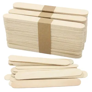 Natural Wooden Popsicle Sticks Craft Sticks Ice Cream Sticks Wooden Dowels For DIY Crafts Handmade Art Projects Home Making