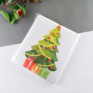 Cubierta de Protección contra Heladas para Plantas de Tela No Tejida Bolsa de Protección de Árbol de Invierno Estampado de Árbol de Navidad Cordón Suministro de Jardín