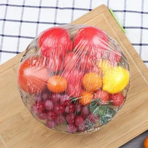 Couvercle de bol elastique en plastique PE jetable pour la conservation des aliments
