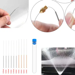 Aiguille de nettoyage en acier inoxydable pour buse d'imprimante 3D et pare-brise
