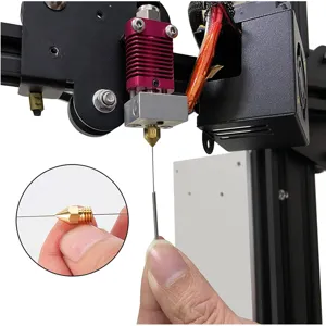 Aiguille de nettoyage de buse d'imprimante 3D outil de débouchage et buse en laiton