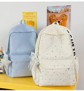 Sternenhimmel Schulrucksack für Schüler, große Kapazität lässiger Tagesrucksack Reise.