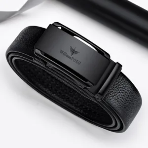 Herren Ledergürtel Automatische Schnalle Business Casual Rindsleder Gürtel Mit Geschenkbox Optionen Modischer Taillengurt Für Herren