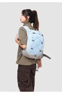Zaino funzionale leggero da esterno per trekking, zaino sportivo casual per uso quotidiano.