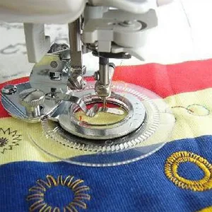 Circular embroidery presser foot for household multi-functional sewing machines part.