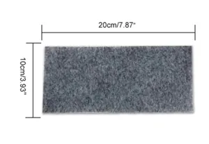 Car scratch repair nano cloth polishing cloth paint scratch removal cleaning cloth 20x10cm