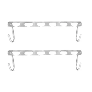 Metalen kledinghanger multifunctionele opvouwbare kleerhanger thuis hotel garderobe opslag