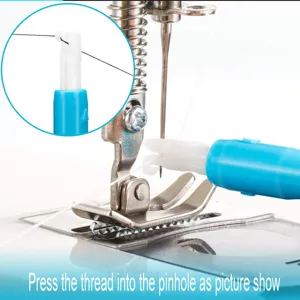 Automatic needle threader for household sewing machine quick easy threading tool accessory