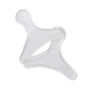 Agarres de talón de silicona transparente en T, plantillas antideslizantes tacones.