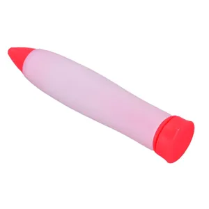 Stylo d'écriture en silicone pour chocolat, outil de décoration de gâteaux souple pour pâtisserie.