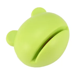 Portable cartoon mini knife sharpener detail, kitchen tool whetstone for fast sharpening.